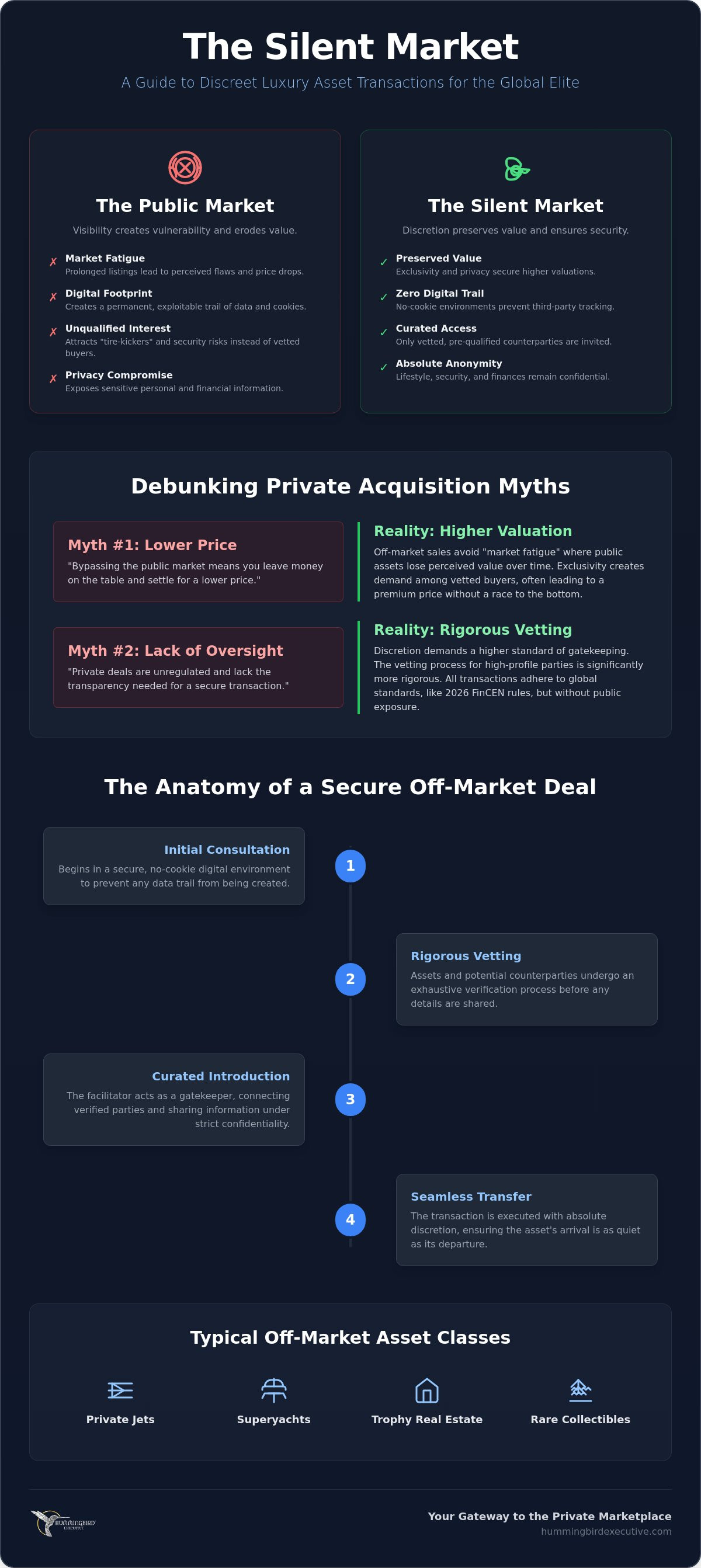 The Silent Market: Debunking Myths of Discreet Luxury Asset Transactions