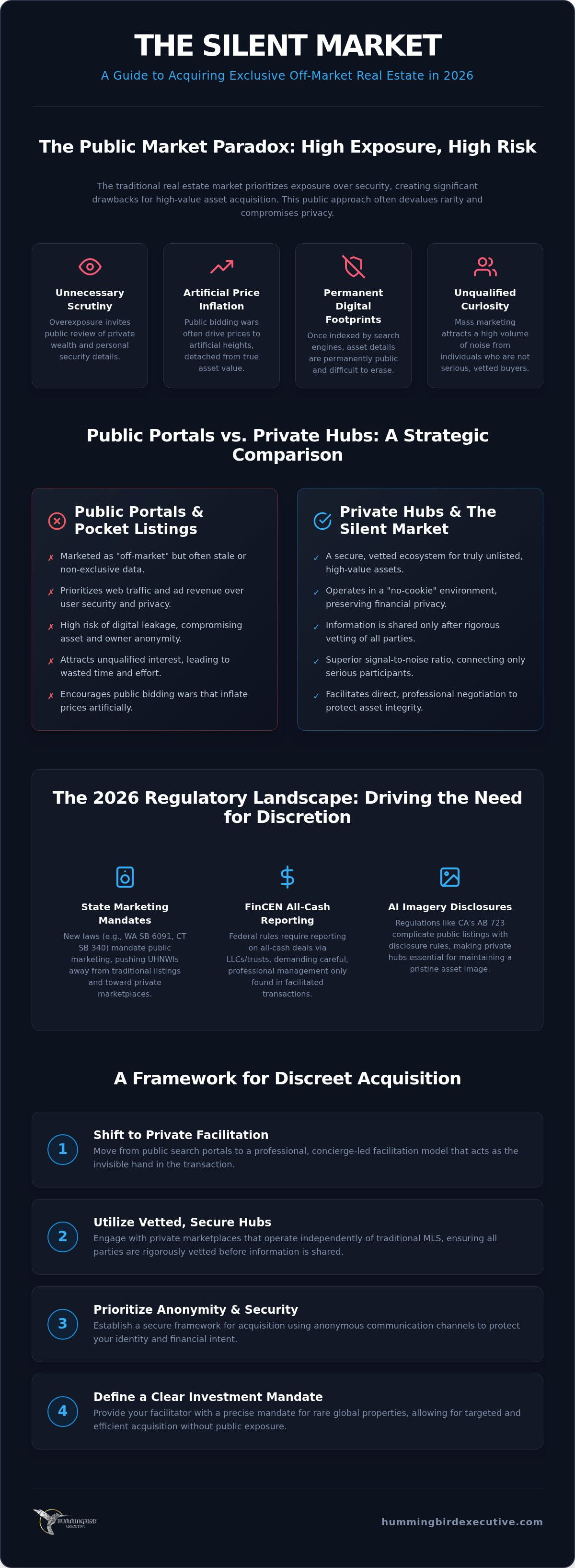 How to Access Exclusive Off-Market Real Estate Listings: The 2026 Strategy for the Silent Market